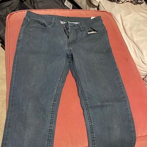 Levi’s 511 31x30 mens grey blue slim fit jeans